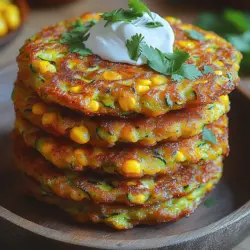 If you're looking for a delicious and healthy dish that can be enjoyed at any time of the day, look no further than zucchini corn fritter stacks. These flavorful fritters combine the lightness of zucchini with the sweetness of corn, resulting in a dish that is not only tasty but also nutritious. Whether you serve them as a snack, appetizer, or even a main course, zucchini corn fritters are sure to impress your family and friends.
