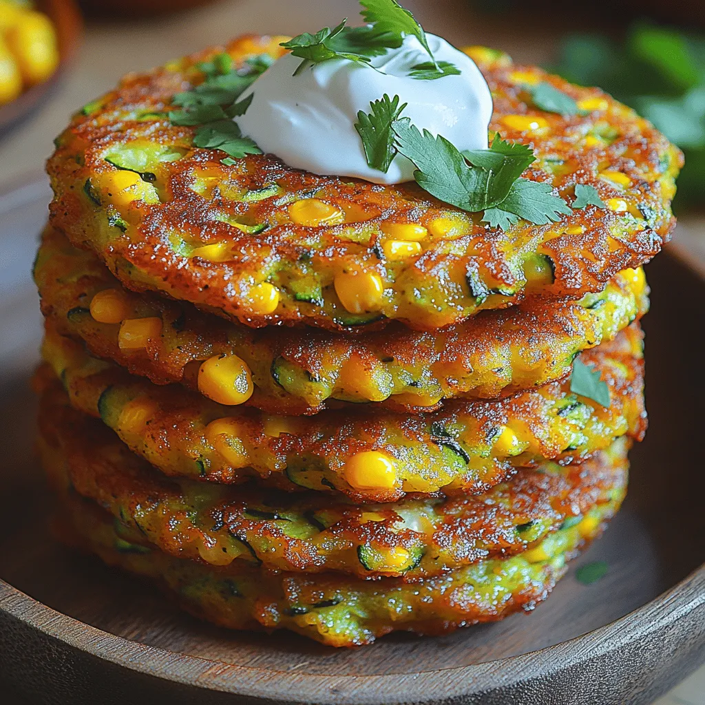 If you're looking for a delicious and healthy dish that can be enjoyed at any time of the day, look no further than zucchini corn fritter stacks. These flavorful fritters combine the lightness of zucchini with the sweetness of corn, resulting in a dish that is not only tasty but also nutritious. Whether you serve them as a snack, appetizer, or even a main course, zucchini corn fritters are sure to impress your family and friends.