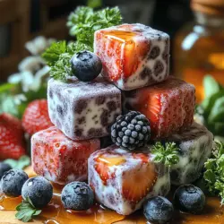 Creating the perfect Berry Bliss Smoothie Cubes requires a thoughtful selection of ingredients, each bringing its own unique benefits. Let’s take a closer look at the key components that make these smoothie cubes not only delicious but also incredibly nutritious.