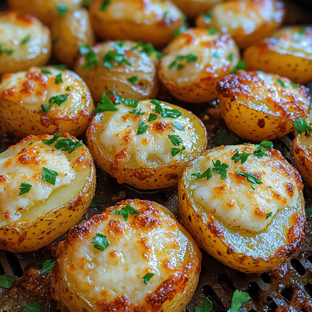Every great dish begins with high-quality ingredients, and our crispy air fryer baked garlic Parmesan potatoes are no exception. Each component plays a vital role in creating the delicious flavor profile that makes this dish irresistible. Let’s take a closer look at the key ingredients that form the foundation of this recipe.