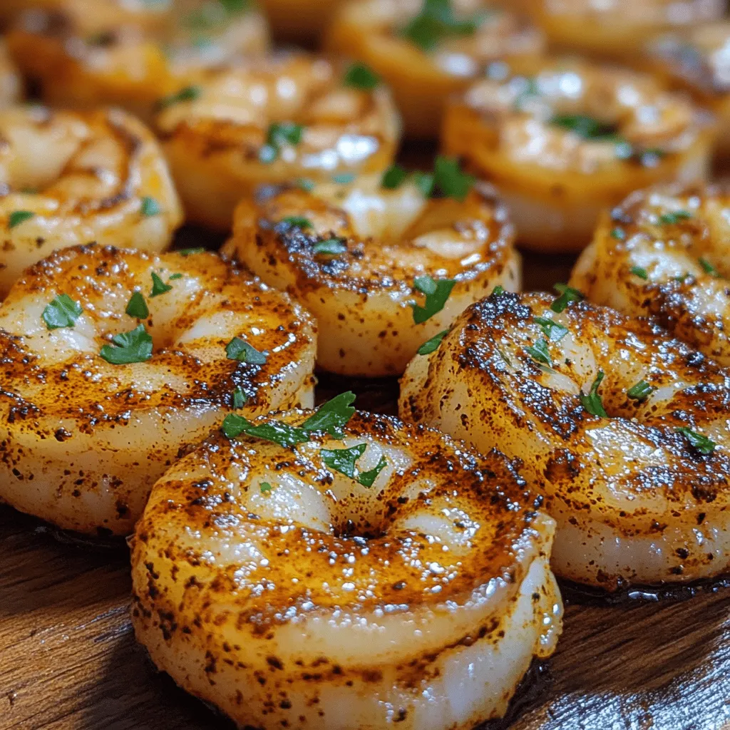 Shrimp holds a prominent place in culinary traditions around the world, serving as a beloved delicacy in countless dishes. Its tender texture and unique flavor profile make it a versatile ingredient that can be easily transformed into a variety of mouthwatering meals. One of the standout methods for cooking shrimp is the blackening technique, which involves searing the shrimp at high heat to create a beautifully charred exterior that is packed with flavor. This method not only enhances the shrimp's natural sweetness but also infuses it with a smoky, spicy kick that elevates the dish to new heights.