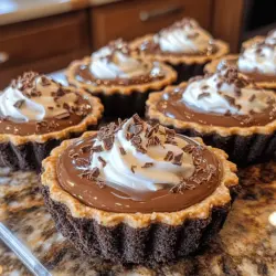 Before diving into the recipe, it’s important to understand the key components that make these mini chocolate cream pies so delicious. Each element plays a crucial role in the overall flavor and texture of the dessert, and mastering them will set you up for success in your baking endeavors.