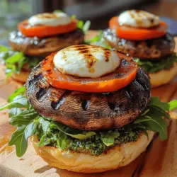 To ensure your Balsamic Grilled Portobello Burgers turn out with perfect grill marks and a tender texture, follow these essential tips: