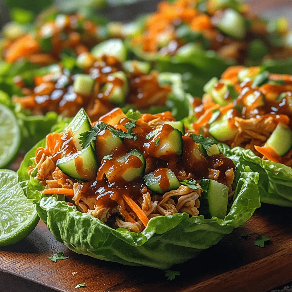 If you are searching for a dish that is both flavorful and health-conscious, look no further than BBQ Chicken Lettuce Cups. These delightful wraps combine the smoky, tangy flavors of barbecue chicken with the crisp freshness of lettuce, making them a perfect option for light meals or gatherings. Ideal for any occasion, BBQ Chicken Lettuce Cups are not only easy to prepare but also customizable, allowing for a variety of toppings and garnishes that can cater to any taste.