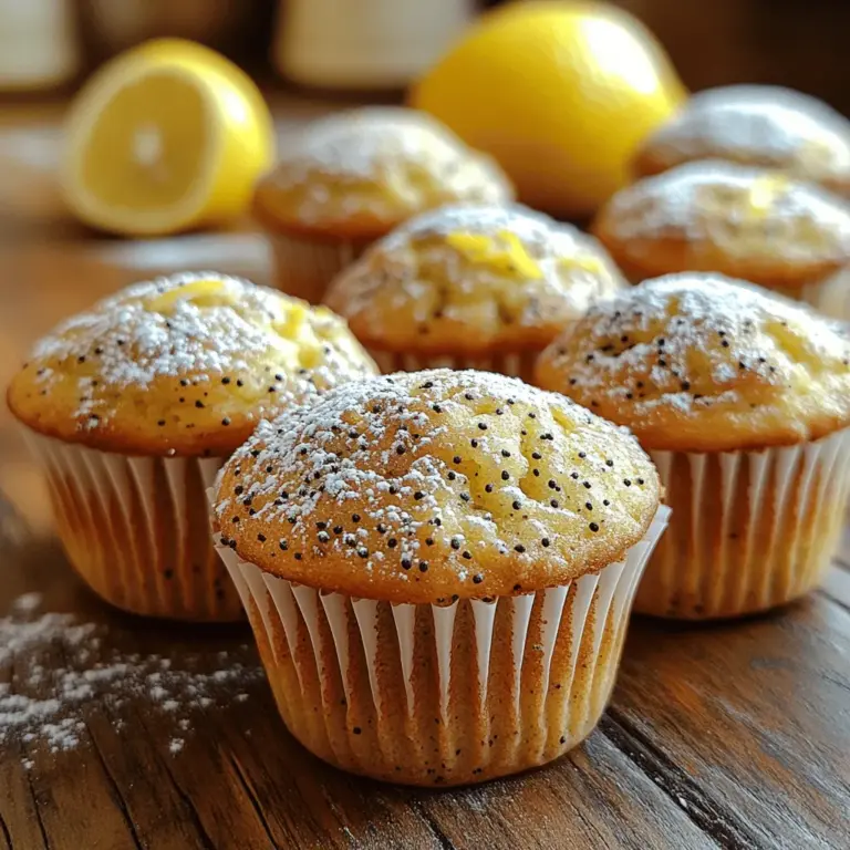 Lemon-flavored baked goods have an irresistible appeal that transcends seasons, bringing a bright and refreshing taste to any occasion. The vibrant zest of lemon paired with the crunch of poppy seeds creates a delightful combination that elevates the simple muffin to something truly special. If you're looking for a versatile snack that can be enjoyed at breakfast, as an afternoon treat, or even as a light dessert, mini muffins are the perfect solution. Their bite-sized nature makes them easy to share, and they are ideal for both casual gatherings and more formal affairs.