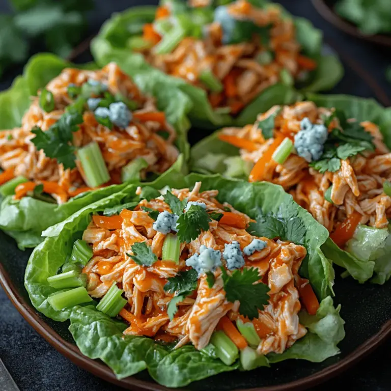 To create the perfect Spicy Buffalo Chicken Lettuce Wraps, it’s essential to understand the role each ingredient plays in not only enhancing flavor but also contributing to the overall health benefits of the dish. Here’s a closer look at the key components of this recipe: