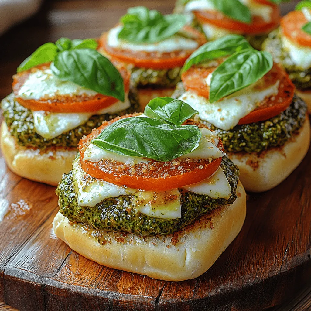 To create the perfect Pesto Chicken Sliders, understanding the key ingredients is essential. Each component contributes to the overall flavor and texture of the dish, making it important to select high-quality items. Below, we’ll explore the significance of the main ingredients that come together to make these sliders a standout meal.