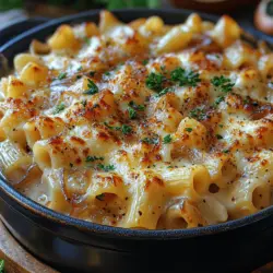 If you’re looking for a dish that encapsulates the essence of comfort food while also being incredibly easy to prepare, look no further than One Pot French Onion Pasta. This delightful recipe brings together the rich, savory flavors of traditional French onion soup and pairs them with pasta for a satisfying meal that is perfect for any occasion. Whether you’re a busy parent trying to whip up dinner in a hurry or a culinary enthusiast looking to explore unique flavors, this dish offers the best of both worlds.