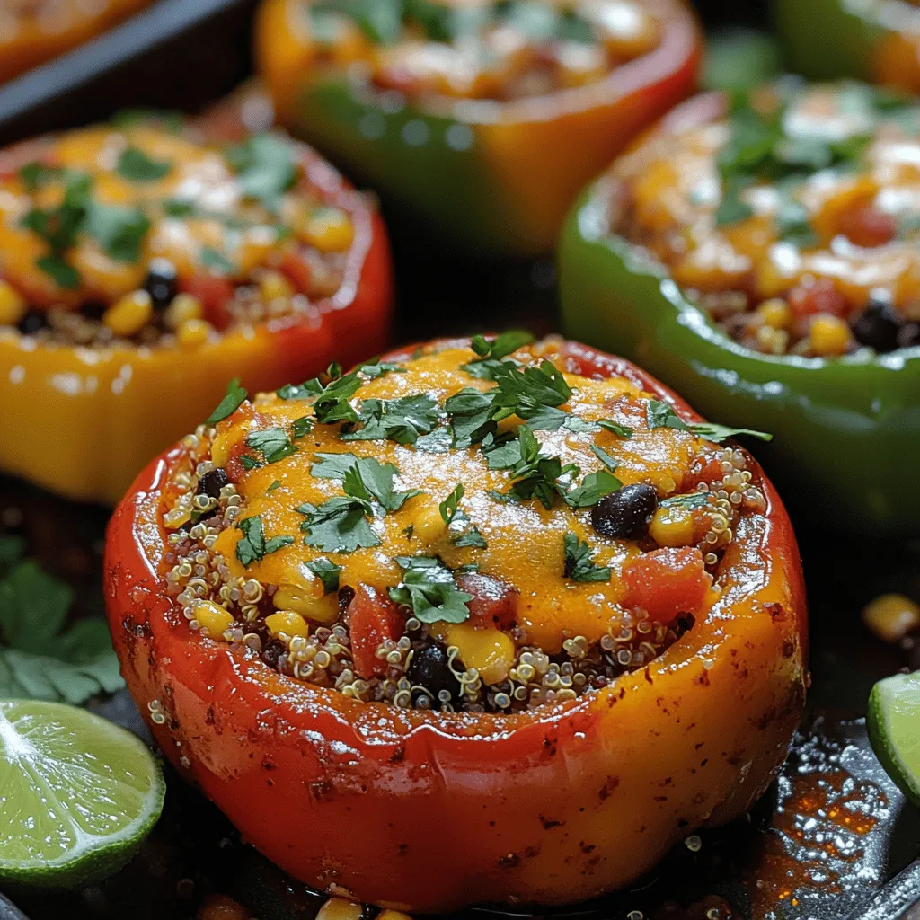 In the realm of vibrant and nutritious meals, Sunset Salsa Stuffed Peppers stand out as a colorful, flavorful, and health-conscious choice. This delightful dish not only tantalizes the taste buds but also elevates the dining experience through its visual appeal and wholesome ingredients. Whether you’re planning a family dinner, hosting a gathering, or looking for a convenient meal prep option, these stuffed peppers deliver a satisfying punch that is sure to impress.