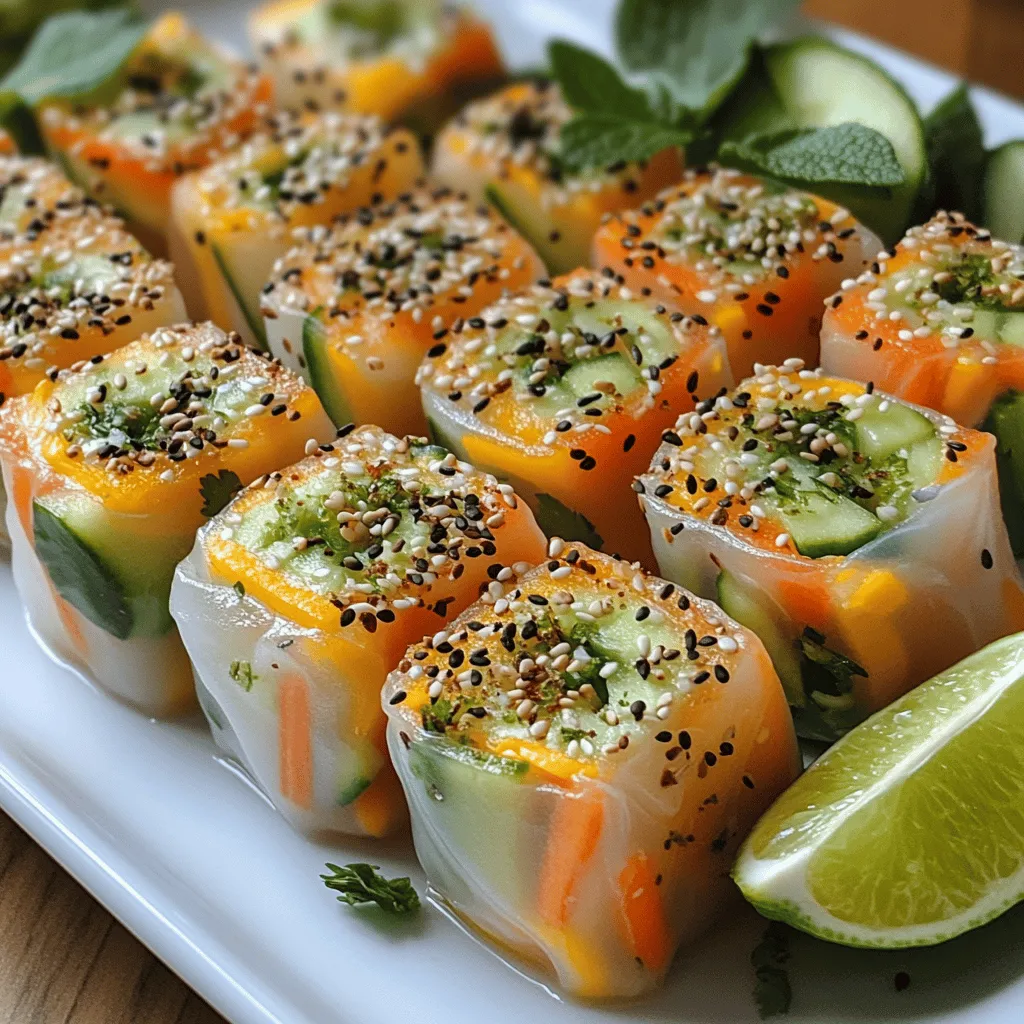 In recent years, there has been a significant shift in culinary preferences, with more individuals gravitating toward fresh, healthy, and vibrant food options. This trend reflects a broader understanding of nutrition and a desire for meals that not only satisfy the palate but also promote well-being. With this growing interest in wholesome ingredients, the popularity of dishes like Sunny Citrus Veggie Rolls has soared. These rolls are not just visually appealing; they are a refreshing, light meal or snack that can be enjoyed on various occasions, from summer picnics to elegant dinner parties.