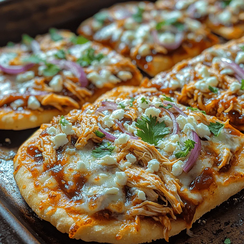 If you're searching for a quick yet delicious meal that satisfies both your cravings and your guests, look no further than BBQ Chicken Flatbread Pizza. This delightful dish combines the smoky sweetness of barbecue sauce with tender chicken, fresh toppings, and melted cheese, all conveniently baked on a crispy flatbread base. Ideal for both casual family dinners and lively gatherings, flatbread pizzas offer a fun twist on traditional pizza that allows for a variety of flavors and textures.