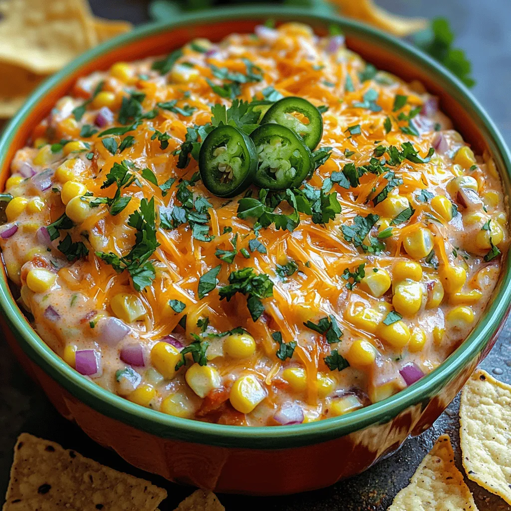 To create a standout Fiery Fiesta Corn Dip, it's important to understand the role each ingredient plays in building the flavor profile and texture of the dish. Let's take a closer look at the core ingredients that come together to make this dip a beloved favorite.