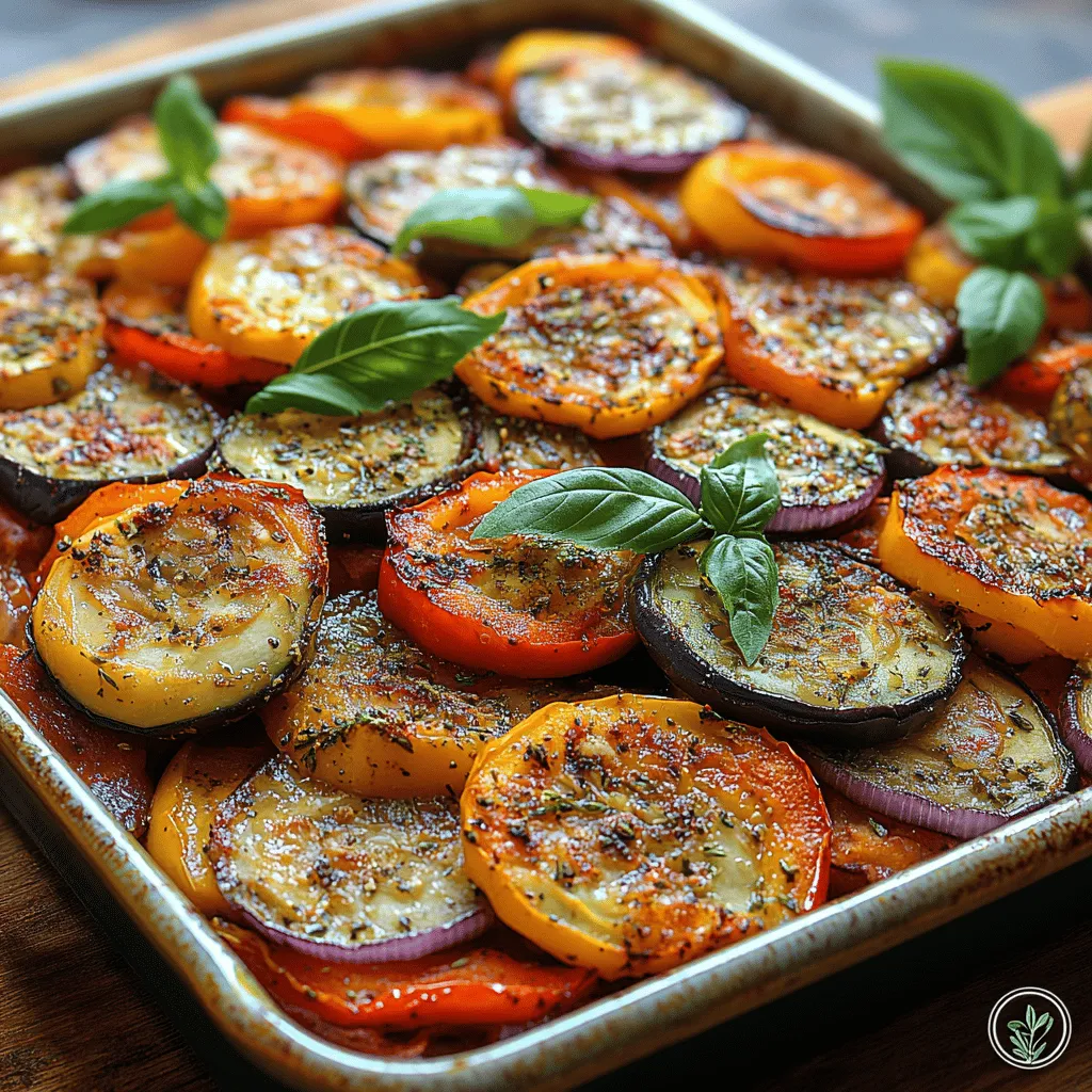 Baked Summer Ratatouille is a vibrant and flavorful dish that embodies the essence of summer produce. This classic French recipe combines a medley of fresh vegetables, creating a comforting yet healthy meal perfect for any occasion. The beauty of ratatouille lies not only in its colorful presentation but also in its versatility, making it an ideal choice for both casual family dinners and elegant gatherings. Whether you are a seasoned cook or a novice in the kitchen, this recipe is approachable and rewarding, making it a must-try during the warm months.