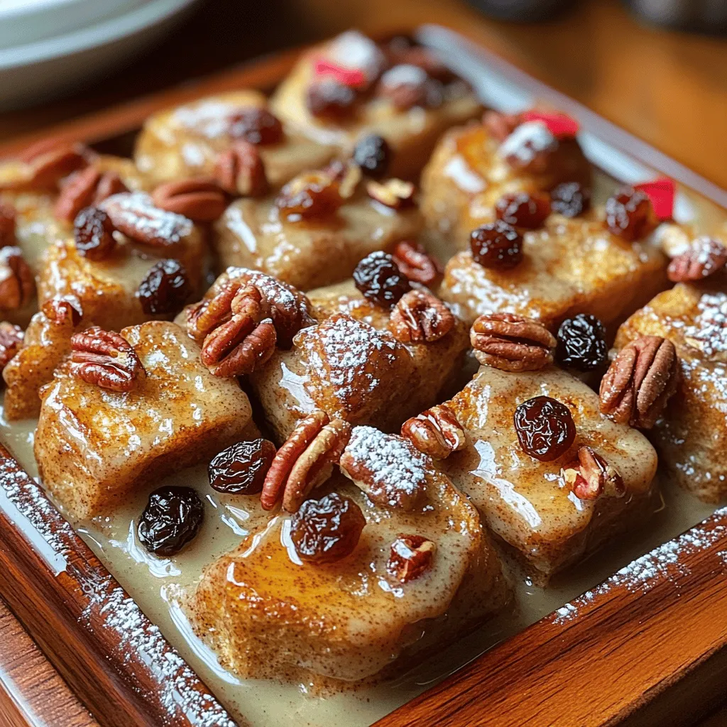 There's something undeniably comforting about a warm breakfast that envelops you in cozy flavors and aromas, and few dishes encapsulate this feeling quite like Cinnamon Raisin French Toast Bake. This delectable dish not only satisfies your taste buds but also brings a sense of nostalgia to the breakfast table, making it a perfect choice for family gatherings, holiday brunches, or leisurely weekend mornings. Combining the sweet, spiced notes of cinnamon raisin bread with a rich, creamy custard base, this bake transforms a classic breakfast staple into an impressive centerpiece that will impress even the most discerning guests.