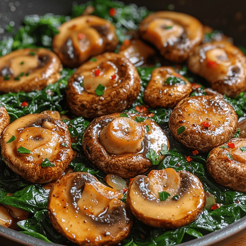 Sautéed mushrooms with spinach is a dish that embodies simplicity and sophistication, making it a favorite among food enthusiasts seeking both flavor and health benefits. The combination of earthy mushrooms and vibrant spinach not only creates a visually appealing plate but also packs a nutritional punch. As more people gravitate towards wholesome eating, this dish stands out as a quick, healthy, and versatile option that can complement any meal, whether it's a hearty breakfast, a light lunch, or a satisfying dinner.