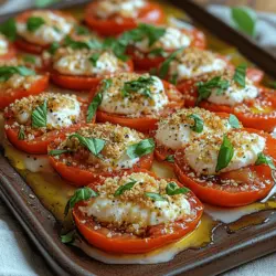 If you're on the lookout for a dish that beautifully embodies the essence of summer, look no further than the Blush Tomato Burrata Crumble. This vibrant recipe captures the colors and flavors of the season, showcasing the best of fresh, sun-ripened tomatoes and creamy burrata cheese. The combination of juicy heirloom tomatoes with the indulgent richness of burrata creates a harmonious balance that elevates any meal, whether served as a starter, a side dish, or even a light main course.