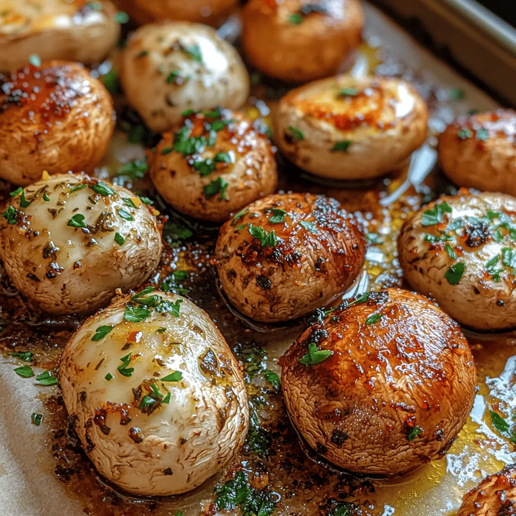 To create the perfect Garlic Herb Roasted Mushrooms, it’s crucial to understand the individual components that come together to make this dish shine. Let’s take a closer look at each ingredient and its contribution to the overall experience.