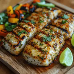 Zesty Grilled Cilantro Lime Tilapia is an irresistibly vibrant dish that brings a burst of flavor to your dinner table. With its bright, zesty notes from fresh lime and the aromatic essence of cilantro, this tilapia recipe is perfect for those who appreciate the freshness of a well-prepared meal. It showcases the delightful combination of tender fish and a tangy marinade, making it not just a feast for the palate but also a visually appealing dish that can impress family and friends alike.