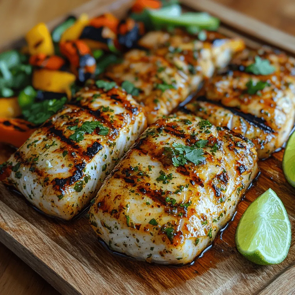 Zesty Grilled Cilantro Lime Tilapia is an irresistibly vibrant dish that brings a burst of flavor to your dinner table. With its bright, zesty notes from fresh lime and the aromatic essence of cilantro, this tilapia recipe is perfect for those who appreciate the freshness of a well-prepared meal. It showcases the delightful combination of tender fish and a tangy marinade, making it not just a feast for the palate but also a visually appealing dish that can impress family and friends alike.