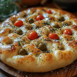 Focaccia has deep roots in Italian culinary tradition, tracing back to ancient times. The origins of focaccia can be linked to the Etruscans, who were known for their flatbreads baked on hot stones. The word "focaccia" itself is derived from the Latin term "focus," which means "hearth." This highlights the traditional method of cooking bread over an open flame or on hot stones.