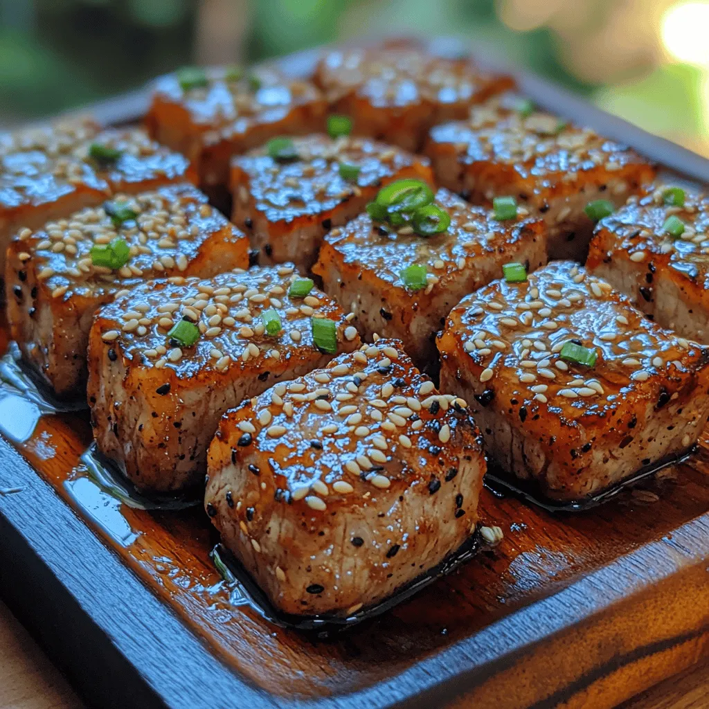 Are you looking for a quick yet impressive dish that combines the best of sweet and savory flavors? Look no further than honey garlic steak bites. This delightful recipe brings together tender chunks of sirloin steak, coated in a luscious honey garlic sauce that will leave your taste buds dancing. Whether you're entertaining guests or simply enjoying a cozy night in, these steak bites are versatile enough to serve as appetizers or a main course.