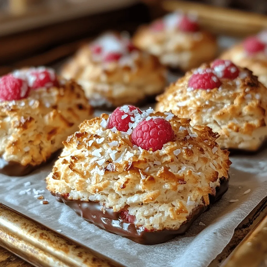 Coconut is the cornerstone of our Raspberry Coconut Bliss Macaroons, and for good reason. Unsweetened shredded coconut brings both texture and flavor to the dish, providing that signature chewiness that macaroons are known for. In addition to its delightful taste, coconut is packed with health benefits. It is rich in healthy fats, particularly medium-chain triglycerides (MCTs), which are known to support energy levels and metabolism.