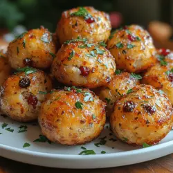 Creating the perfect Festive Cranberry Turkey Stuffing Balls requires a thoughtful selection of ingredients, each contributing to the overall flavor and texture of the dish. Let’s explore the significance of each component, emphasizing their flavors and nutritional benefits.
