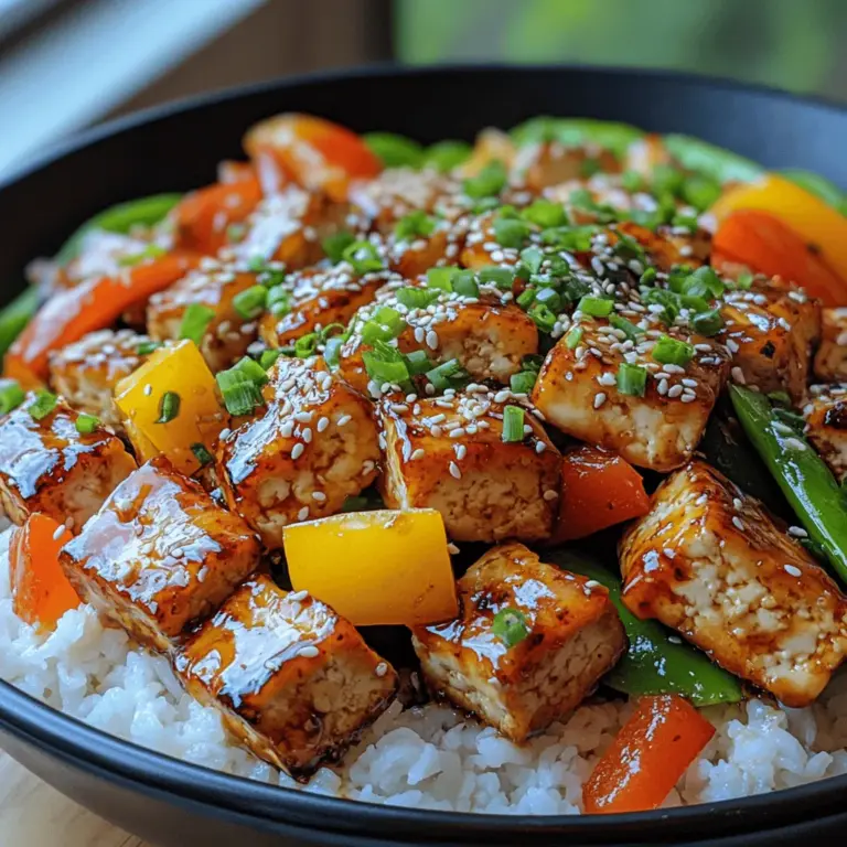 Welcome to the delightful world of plant-based cooking, where flavor meets nutrition in every dish. Today, we will explore a vibrant and tantalizing recipe: Crispy Orange Glazed Tofu Stir-Fry. This dish is a celebration of textures and tastes, combining the satisfying crunch of perfectly cooked tofu with a zesty, sweet orange glaze that dances on your palate. Whether you're looking for a quick weeknight dinner or a showstopping meal for a special occasion, this stir-fry is sure to impress both vegans and omnivores alike.