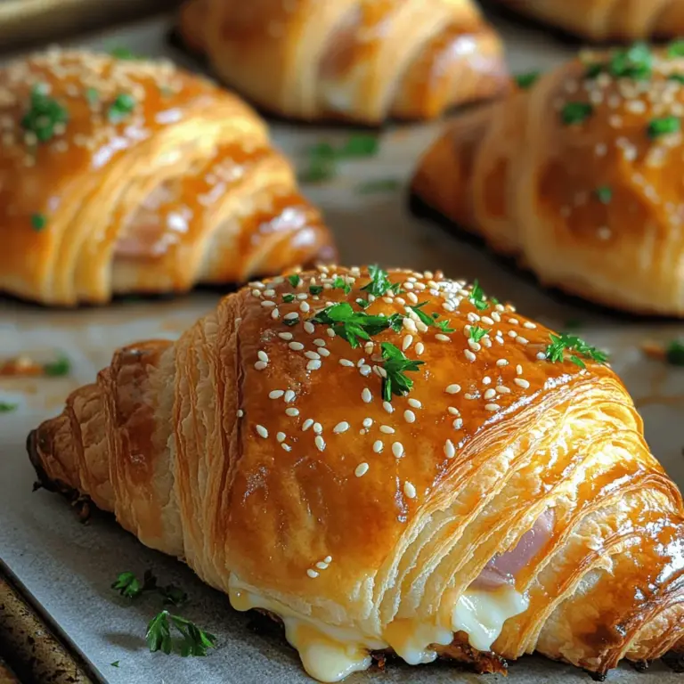 To craft the perfect Mini Ham and Cheese Croissants, it’s essential to understand the key components that come together to create this savory delight. Each ingredient plays a vital role, contributing to the overall flavor, texture, and presentation of the dish.