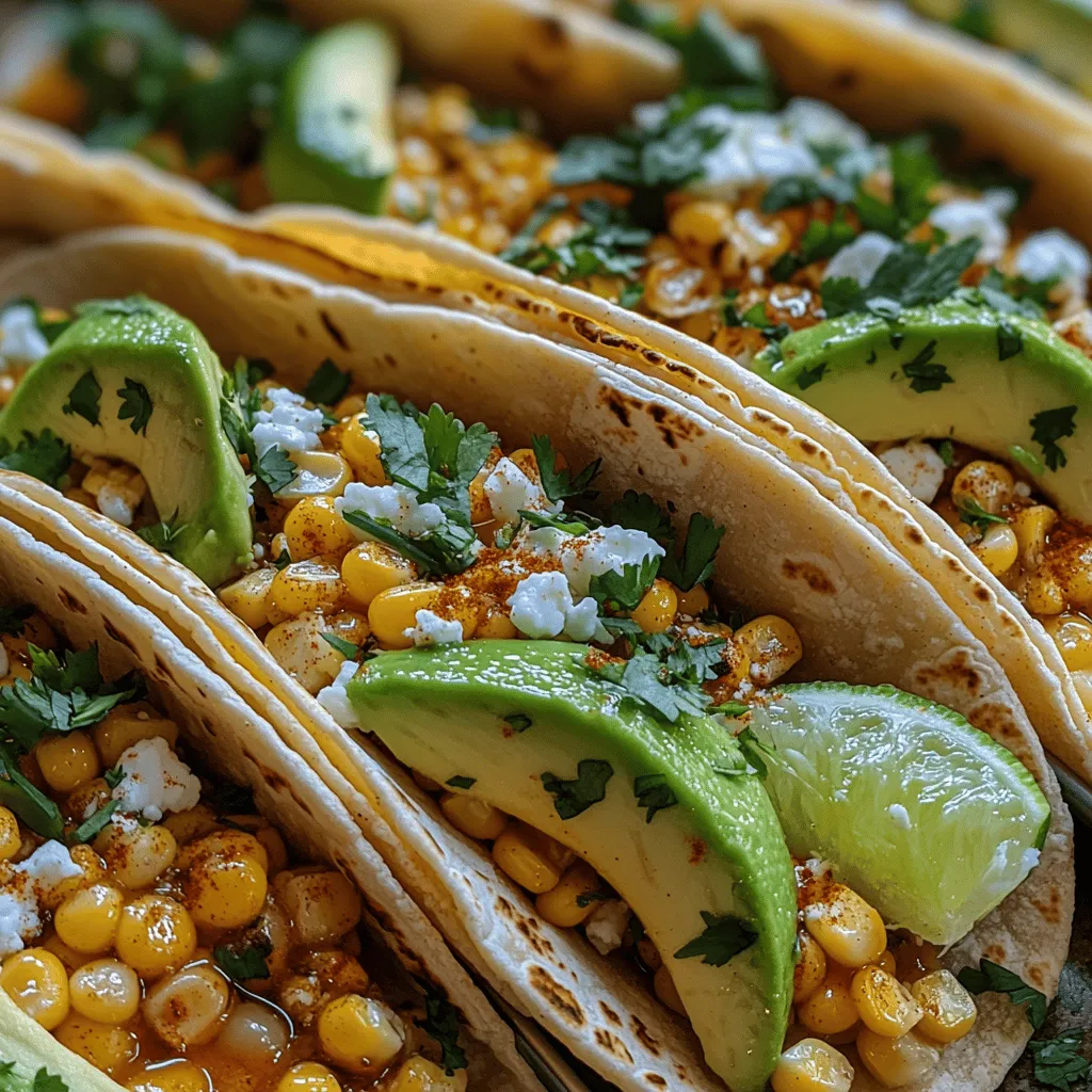 The magic of Sweet Heat Corn Tacos lies in their unique combination of contrasting flavors. Sweet corn kernels provide a natural sweetness that pairs beautifully with the spicy kick of chili powder and cayenne pepper. This balance creates a flavor profile that is both exciting and comforting, making these tacos a perfect option for anyone looking to explore new culinary horizons.