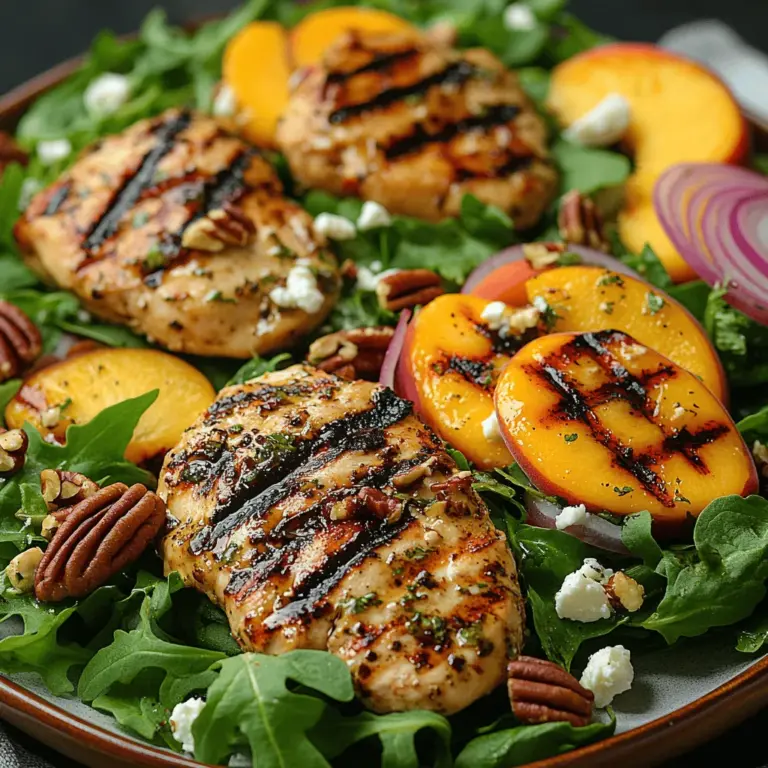 1. Boneless, Skinless Chicken Breasts: At the heart of this salad is the grilled chicken, a lean protein source that provides essential nutrients. The chicken breasts are easy to cook and absorb flavors well, making them ideal for marinating and grilling. Their mild flavor acts as a perfect canvas for the vibrant components of the salad.