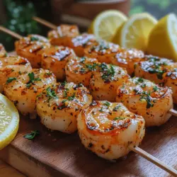 The culinary world is filled with dishes that tantalize the taste buds, but few manage to capture the vibrancy and zest of Zesty Citrus Garlic Shrimp Skewers. This recipe perfectly marries the bright, refreshing notes of citrus with the savory richness of garlic, making it an irresistible choice for seafood lovers. Whether you're firing up the grill for a summer barbecue or seeking a quick, satisfying meal on a busy weeknight, these shrimp skewers deliver both flavor and convenience.