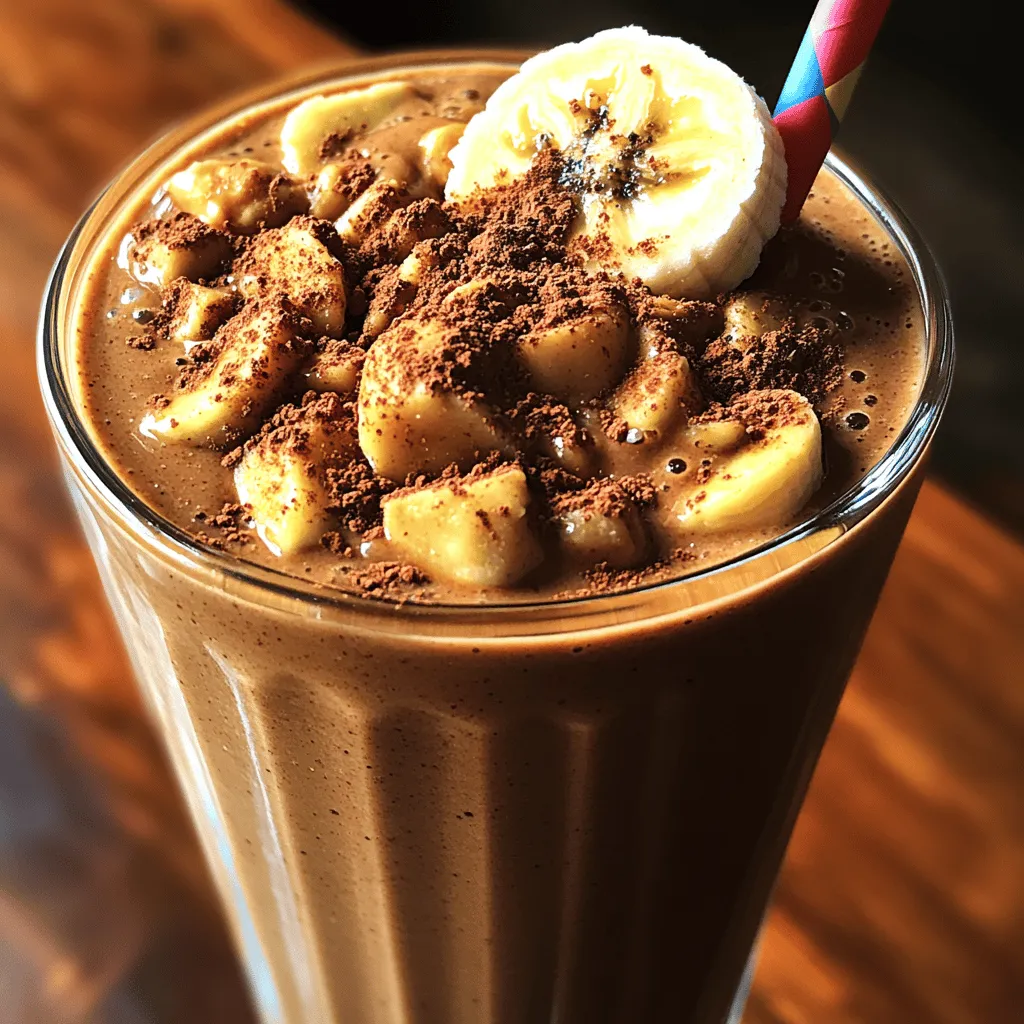 Welcome to the delightful world of smoothies, where nutrition meets flavor in a glass! Today, we’ll be diving into the creamy, velvety goodness of the Choco-Peanut Bliss Banana Smoothie. This delectable blend is not only a feast for your taste buds but also a powerhouse of nutrients that make it an excellent choice for breakfast or a mid-afternoon snack. With a harmonious mix of ripe bananas, rich cocoa, and creamy peanut butter, this smoothie guarantees to satisfy your sweet cravings while fueling your body with essential nutrients.