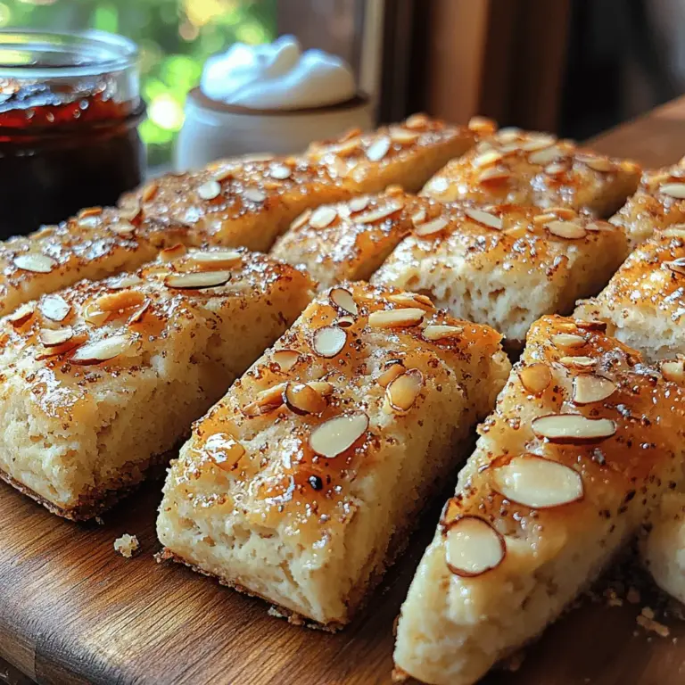 Scones are one of those delightful baked treats that can elevate any meal, whether it’s a casual breakfast, an elegant afternoon tea, or a luxurious brunch with friends. Their flaky texture and buttery flavor make them a beloved choice among baked goods. While the classic scone often features fruits like blueberries or cranberries, today we’re embracing the irresistible charm of almond scones. Almonds, with their nutty flavor and numerous health benefits, are the perfect complement to the tender, flaky pastry of a scone. In this article, we’ll delve into the world of almond scones, providing you with a detailed recipe that promises to be a hit at any gathering.