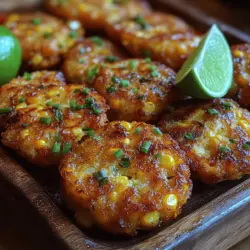 Sweet corn fritters are a culinary delight that perfectly balance sweet and savory flavors, making them an irresistible dish for any corn lover. These golden, crispy morsels are not just a treat for the taste buds; they are also incredibly versatile. Whether served as a delightful appetizer at a summer gathering, a satisfying snack for an afternoon get-together, or a tasty side dish to complement your main course, sweet corn fritters can fit seamlessly into any occasion.