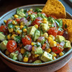 As the sun warms the days and summer gatherings start to fill our calendars, there’s nothing quite like the vibrant and refreshing flavors of a well-made salsa. Enter the delightful roasted corn avocado salsa—a dish that captures the essence of summer in every bite. With its sweet, smoky corn, creamy avocados, and zesty lime, this salsa is not only a feast for the eyes but also a burst of flavor that can elevate any meal. Whether you’re serving it as a dip with tortilla chips, using it as a topping for grilled fish or chicken, or simply enjoying it on its own as a refreshing side dish, roasted corn avocado salsa is incredibly versatile.