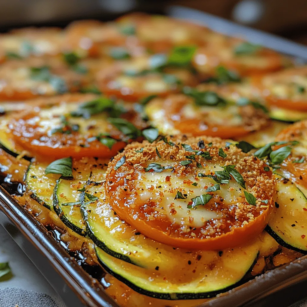 When it comes to comforting dishes that showcase the beauty and flavor of seasonal produce, few can rival a cheesy baked zucchini tomato gratin. This delightful dish not only celebrates the vibrant colors of summer vegetables but also offers a warm, satisfying experience perfect for any occasion. Whether served as a side dish at a family gathering or as a main course for a cozy dinner, zucchini tomato gratin captivates with its rich flavors and creamy textures.