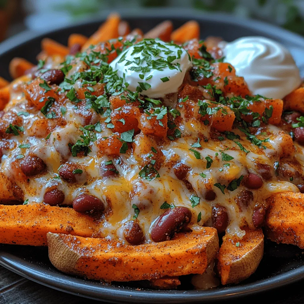To truly appreciate the Spicy Chili Cheese Veggie Fries, it's important to understand the key ingredients that make this dish so special. Let's take a closer look at what goes into this recipe, starting with the star of the show: sweet potatoes.