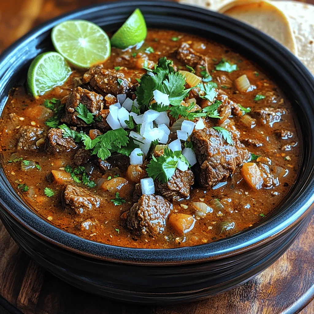 Explore the rich and vibrant flavors of traditional Mexican cuisine with our Hearty Slow Cooker Beef Birria. This comforting dish, renowned for its tender beef and aromatic spices, is perfect for family gatherings or a cozy night in. Birria is more than just a meal; it is a celebration of culture and culinary heritage that has been passed down through generations. In this article, we’ll guide you through the history and significance of birria, provide a detailed recipe, and share insights on the best ways to enjoy this delicious meal.