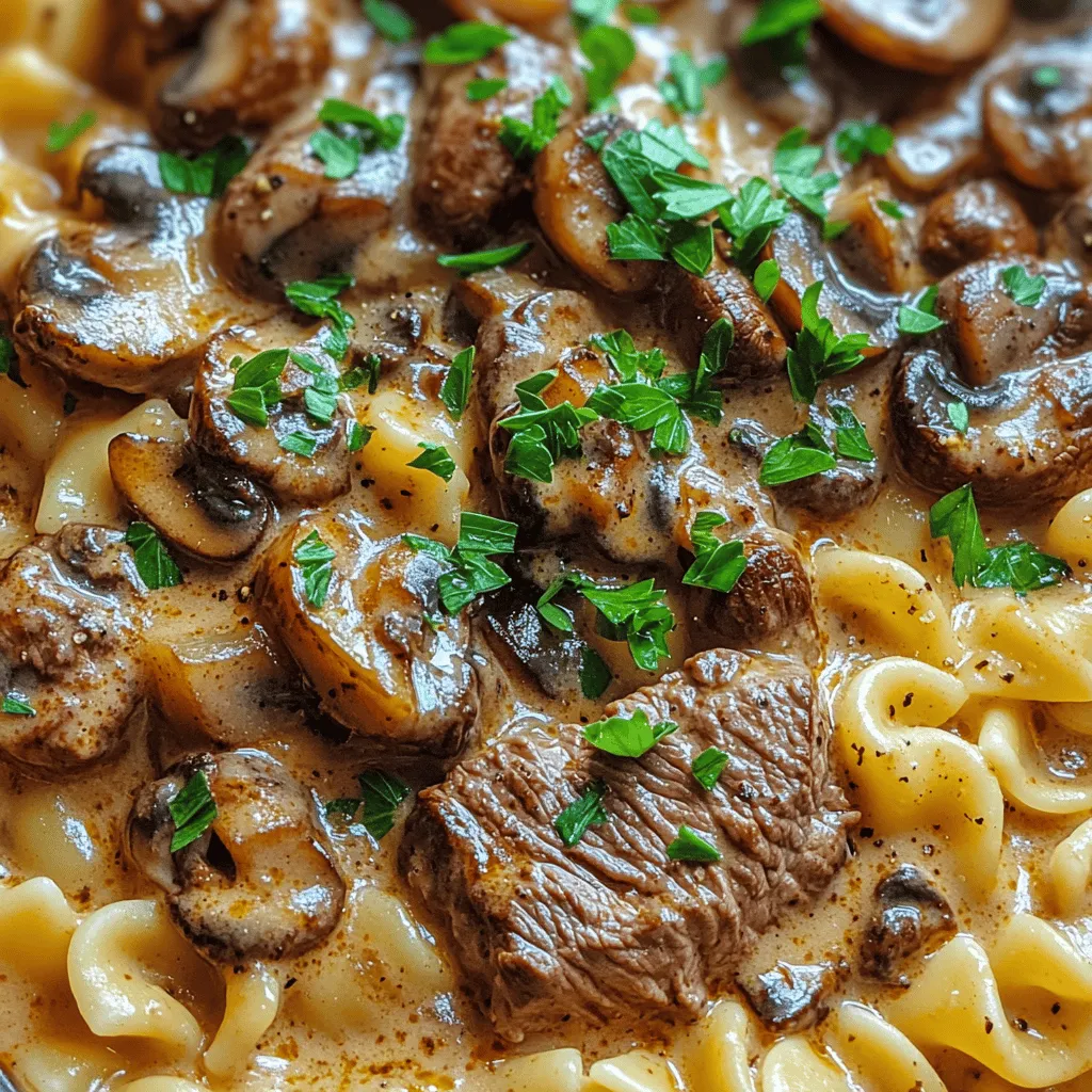 Beef Stroganoff is a dish steeped in history and comfort, known for its rich flavors and creamy texture that warms both the heart and the stomach. This classic recipe, originating from Russia, has become a staple in kitchens around the world, captivating families with its delightful combination of tender beef, savory mushrooms, and a luscious sauce. The traditional method of preparation can be labor-intensive, but with our Hearty One-Pot Beef Stroganoff recipe, you'll find that enjoying this beloved dish can be both simple and satisfying.