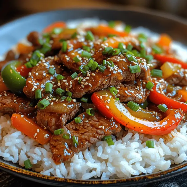 If you're on the lookout for a dish that delivers a punch of flavor and a delightful kick of heat, look no further than spicy Asian pepper steak. This tantalizing dish brings together the rich, savory notes of tender beef with a vibrant array of vegetables, all enveloped in a bold, spicy sauce that’s sure to excite your taste buds. Perfect for any occasion, whether it's a quick weeknight dinner or an impressive dish for guests, spicy Asian pepper steak effortlessly marries convenience with culinary flair.