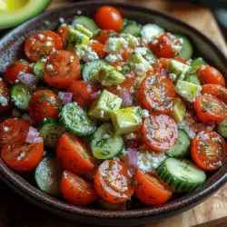 In the quest for healthy eating, finding recipes that are both nourishing and delightful can sometimes feel like a challenge. Enter the Refreshing Cottage Cheese & Cucumber Delight—a dish that perfectly embodies the principles of light, wholesome cooking. This vibrant salad is not only visually appealing with its fresh colors but also packed with nutrients that contribute to a balanced diet.