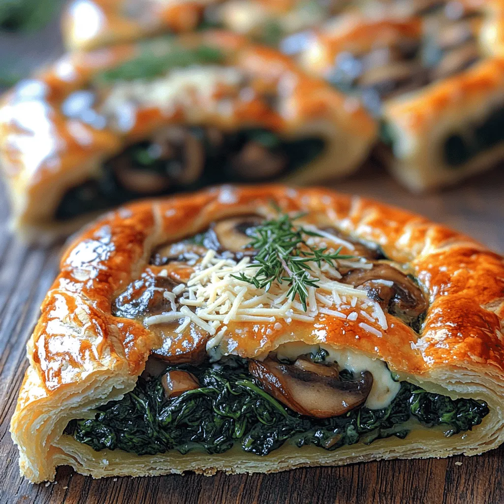 Welcome to a delightful culinary journey as we explore the Savory Mushroom and Spinach Tart, a delicious and elegant dish that perfectly combines earthy flavors with creamy textures. This tart is not just a feast for the palate but also a visual treat, making it ideal for gatherings, brunches, or even a cozy dinner at home. Its beautiful presentation and rich flavors will surely impress your guests, while also satisfying the cravings of your family.