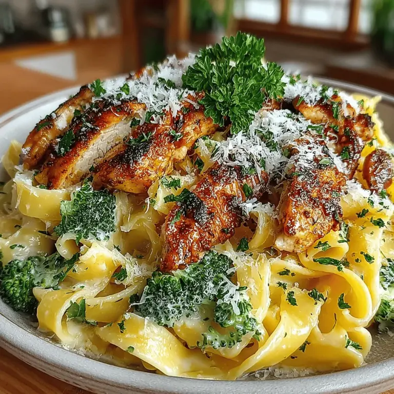 Zesty Lemon Garlic Chicken Pasta with Broccoli is not just a meal; it's a vibrant culinary experience that combines the zest of lemons, the robust flavor of garlic, and the health benefits of fresh vegetables and lean protein. This dish is ideal for those seeking a satisfying dinner that doesn't compromise on taste or nutrition. With its delightful blend of flavors and textures, it appeals to a variety of dietary preferences, making it a go-to recipe for families and food enthusiasts alike.