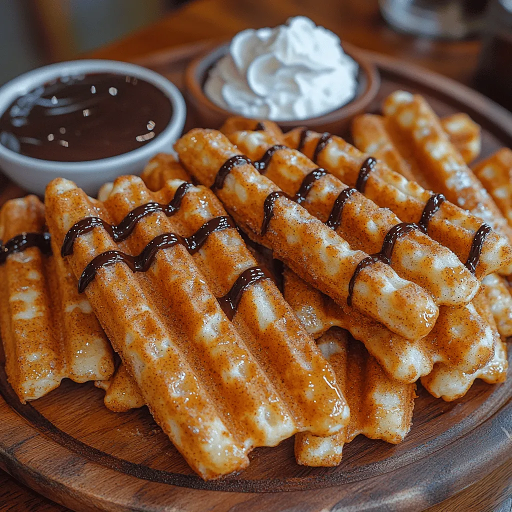 Churros and waffles are two of the most beloved treats around the globe, each boasting a loyal following and a special place in the hearts of dessert enthusiasts. Churros, with their crispy, sugary exterior and soft, doughy interior, are a staple in many cultures, often enjoyed with a cup of rich chocolate sauce for dipping. Waffles, on the other hand, are fluffy, golden delights that can be topped with an array of toppings ranging from fresh fruits to whipped cream. The combination of these two delectable favorites into spiced churro waffle sticks is not just a culinary innovation; it’s a celebration of textures and flavors that dessert lovers simply cannot resist.