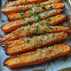 In a world where healthy eating often feels like a compromise on flavor, Crispy Parmesan Carrot Fries emerge as a delightful solution. This innovative dish transforms humble carrots into an irresistible snack that manages to be both nutritious and satisfying. With their golden-brown exterior and cheesy, savory flavor, these carrot fries appeal to both adults and children alike, making them a perfect addition to any meal or a standalone snack.
