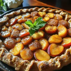 As the warmth of the sun bathes the world in golden hues, summer brings with it a bounty of fresh fruits and a desire for light, refreshing desserts. Among the myriad of seasonal treats, few things evoke the essence of summer quite like a galette. This rustic pastry, with its free-form crust and luscious fillings, embodies the carefree spirit of the season. The Peachy Summer Chill Galette stands out as a perfect choice for summer gatherings or a light dessert after a sun-soaked day. Its chilled nature makes it an ideal companion for warm evenings, offering a delightful combination of sweet, juicy peaches and a flaky, buttery crust.