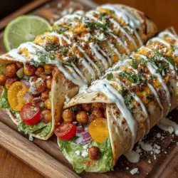 Incorporating healthy and delicious meals into your diet doesn’t have to be complicated or time-consuming. One perfect example is the Crispy Chickpea & Tomato Wraps. This recipe is not only packed with flavor but also offers a delightful combination of textures and nutrients. Whether you're looking for a quick lunch, a light dinner, or a satisfying snack, these wraps are versatile enough to suit any occasion. In this article, we’ll explore why this recipe is a fantastic choice, break down the ingredients, and guide you step-by-step through the preparation process.