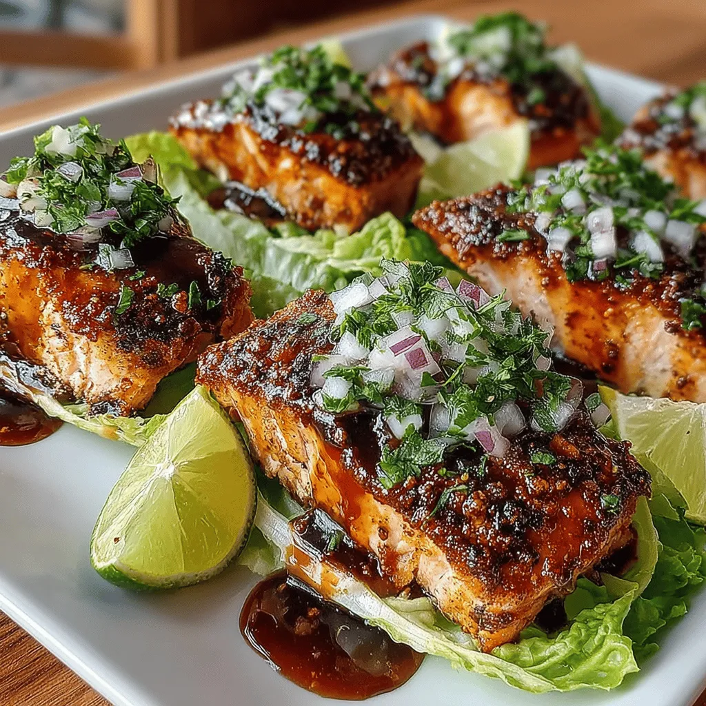 When it comes to light and refreshing meals, few dishes can rival glazed salmon lettuce cups with a berry twist. This vibrant recipe seamlessly combines the rich, savory flavor of salmon with the natural sweetness of blueberries, creating a unique culinary experience that is as visually appealing as it is delicious. Perfect for warm summer evenings, casual gatherings, or even a quick weeknight dinner, these lettuce cups deliver a delightful crunch and a burst of flavor in each bite.