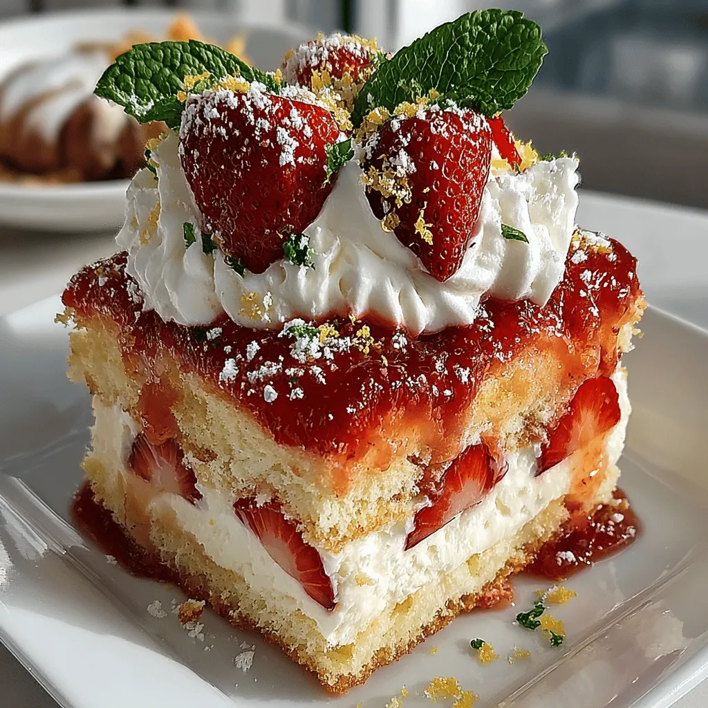 As the warm embrace of summer approaches, it brings with it an array of fresh fruits and vibrant flavors that awaken our taste buds. One dessert that beautifully encapsulates the spirit of summer is the Sunny Strawberry Lemon Icebox Cake. This delightful no-bake treat harmonizes the tangy sweetness of ripe strawberries with the zesty brightness of lemon, creating an unforgettable flavor profile that is both refreshing and indulgent. Whether you’re hosting a backyard barbecue, celebrating a birthday, or simply looking to cool down on a hot day, this cake is sure to be a crowd-pleaser.